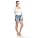 thumbnail image 2 of Blusa smock de escote cuadrado Roman Fashion/Juvenil, 6955 (Blanco) blanco M, 2 of 6