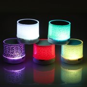 Lighting Wireless Mini Bluetooth Portable Speaker, Red
