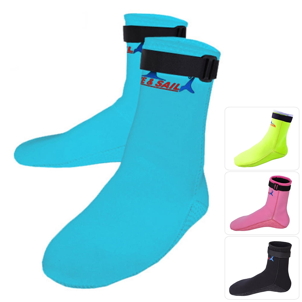 Details about   3mm Adult Neoprene Socks Diving Socks Scuba Snorkeling Swimming Dive Surfin Hot 