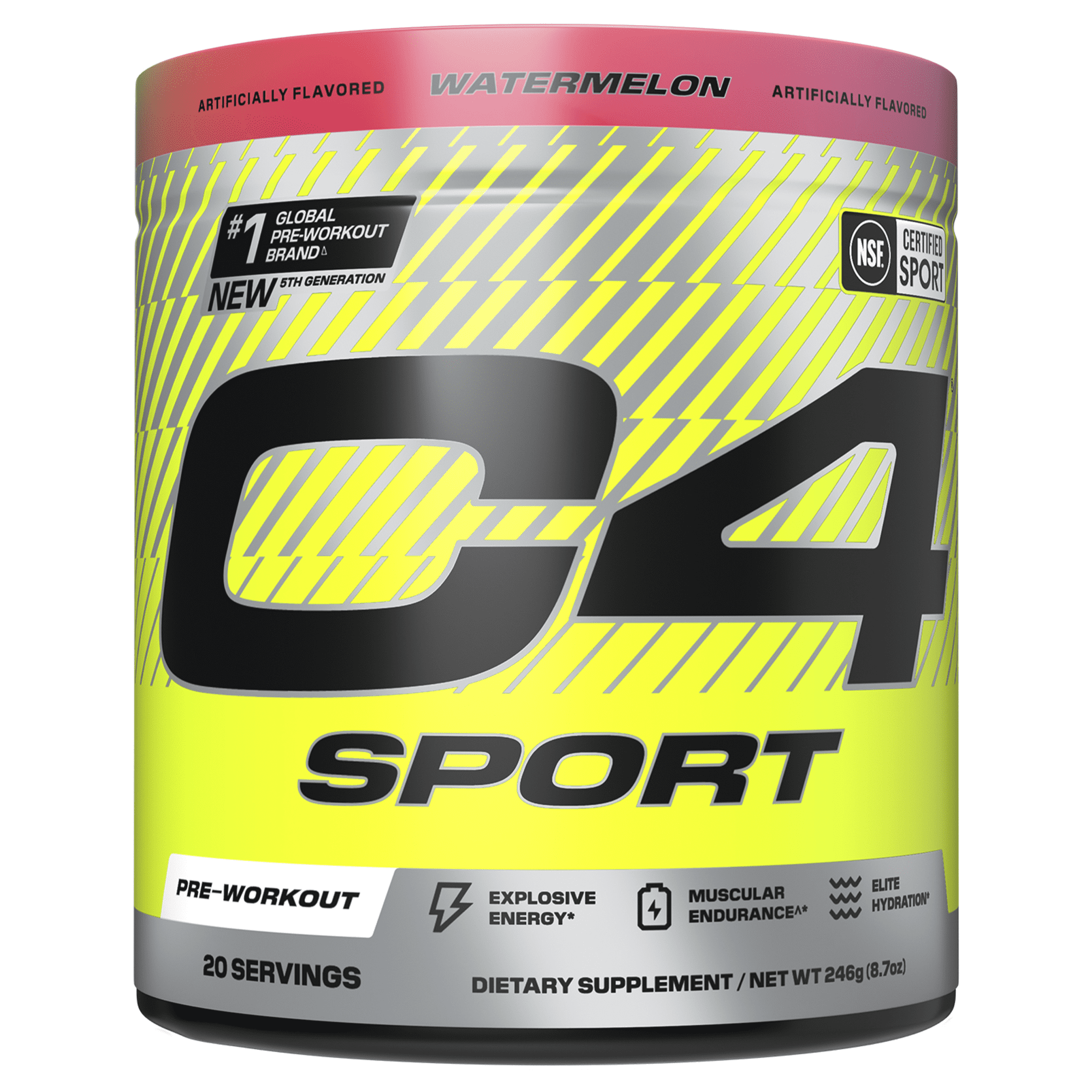 Cellucor C4 Sport Pre-Workout Powder, Watermelon, 30 Servings