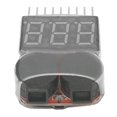 thumbnail image 1 of 3.7-30V 1-8S Batería Lipo de Zumbador de 2 en 1 Probador LED para Piezas de Automóvil RC Baoblaze Indicador del zumbador de RC, 1 of 6
