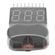 thumbnail image 4 of 5xRC 1-8S Lipo Li-ion Li-Fe batería baja alarma 2 en 1 probador LED 6 piezas, 4 of 7