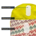 thumbnail image 2 of Baby Diaper Storage Pouch Tote with Velcro Lock for Snack Toys Pacifier Bottles (Colorful), 2 of 3