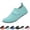 Light Blue, variant on IEMIEMIEM Water Shoes Women Men Lightweight Soft Barefoot Quick Drying Aqua Socks for Swim Pool Beach Surf River White 5 Women