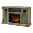 thumbnail image 1 of Pleasant Hearth Livingston 55 in. Infrared Rustic Grey Finish with glass doors, 1 of 5