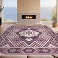 thumbnail image 2 of Design&I 2'x3' Washable Doormat Ultra-Thin & Non-Slip Skid-Resistant Purple Decorative Para Artwork Crisp Details Bedside Alfombras for Entryway, Indoor, 2 of 7