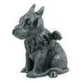 thumbnail image 3 of Gothic Winged Guardian Baby Goat Gargoyle Statue Faux Stone Resin Small 2.5"H, 3 of 6