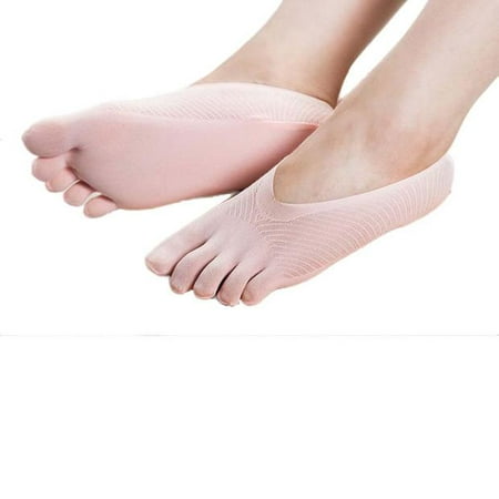 

Dadaria Fall Socks Arrival Five Toe Sock Slippers Invisibility For Solid Color Socks Pink Women