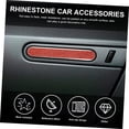 thumbnail image 4 of 20 pcs Red Protector Cover Accessories Side Crystal Bling Stickers- Films Stickers Protection Door Paint Scratch Reflective Protectors Decals Car Handle Long Rhinestone Universal, 4 of 5
