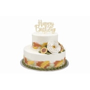 Natural Brushstrokes 2 Tier Cake