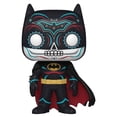 thumbnail image 4 of Funko Pop! Super Heroes: Dia De Los Muertos Batman Exclusive 3-Piece Bundle - Glow in The Dark DC Collectible Figure #409 with Heavy Duty Sliding Monkey Sorter and Pop Protector - GITD Edition 58180, 4 of 4