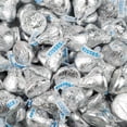 thumbnail image 3 of 90 Pcs Patriotic Hershey's Kisses Chocolate with Red, Blue, & Silver Foil for 4th of July, 3 of 7