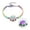 Rainbow, variant on Personalized Jewelry Cremation Jewelry Urn Bracelet for Ashes Paw Print Cremation Jewelry for Pet Dog Cat Ashes Stainless Steel Keepsake Ash Holder Adjustable Memorial Urn Bangle Bracelet for Ashes
