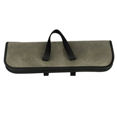 

Case(4 Slots) Canvas s Roll Bag with Durable Handles Portable Waterproof Bag Case