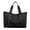 Black, variant on Mepaouo Womens Foldable Travel Duffel Bag Large Capacity Carry on Luggage Handbag Sports Gym Satchel(Black)