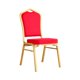 thumbnail image 1 of Silla de comedor para restaurante, banquete, eventos, marco de aluminio, color rojo, 1 of 1