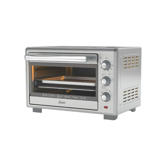 Horno con Freidora 25L Oster Plateado