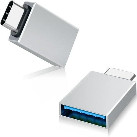 

GZHOUFDXINX High-Speed Data Transfer USB 3.1 Female Adapter (2 Pack) - Compatible with iMac 2021 MacBook Air 2020 and More Type-C Devices - Reliable and Efficient Male to USB Adapter fo