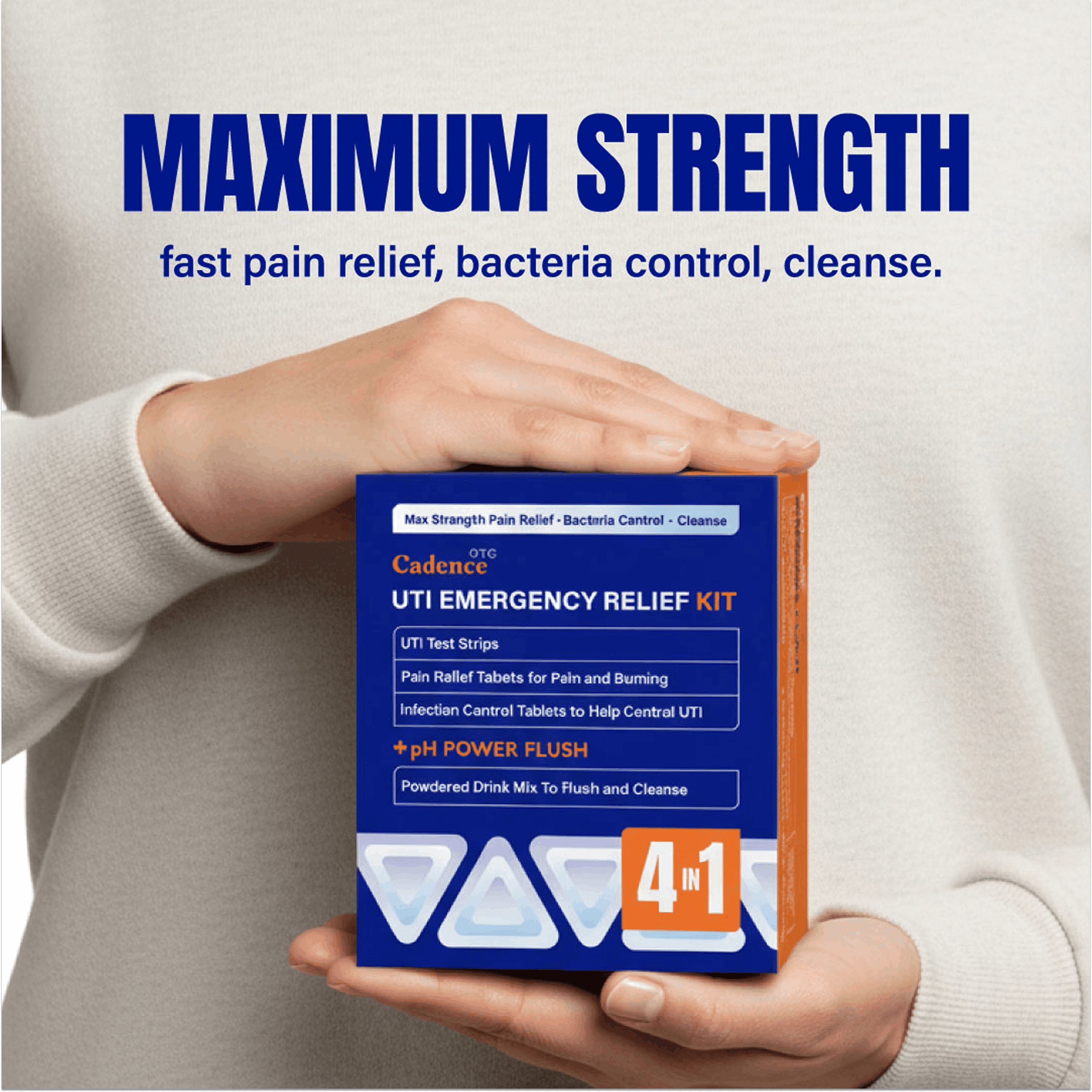 Cadence OTC UTI Emergency Relief Kit