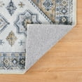 thumbnail image 6 of MeyJey Vintage Kitchen Rug Set, 3 Piece Non-Slip Kitchen Mat Machine Washable Runner Rug for Home Floor and Living Room, Gray/Orange, 6 of 15