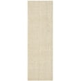 thumbnail image 2 of SAFAVIEH Natural Fiber Milica Solid Runner Rug, Ivory, 2'3" x 5' - Scandinavian Design, Ivory, Jute, Hand Woven Pattern, Ideal for Entryway, Kitchen, Living Room, Office, Bathroom, Bedside, 2 of 10