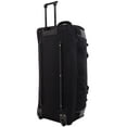 thumbnail image 5 of Travelers Club Adventurer 30" 2-Section Drop-Bottom Rolling Duffel Travel Luggage - Black, 5 of 7
