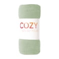 thumbnail image 3 of Arkwright Polar Fleece Throw Blankets (Pack of 6) Ultra Soft, Lightweight, 50 x 60 in, Green, 3 of 5