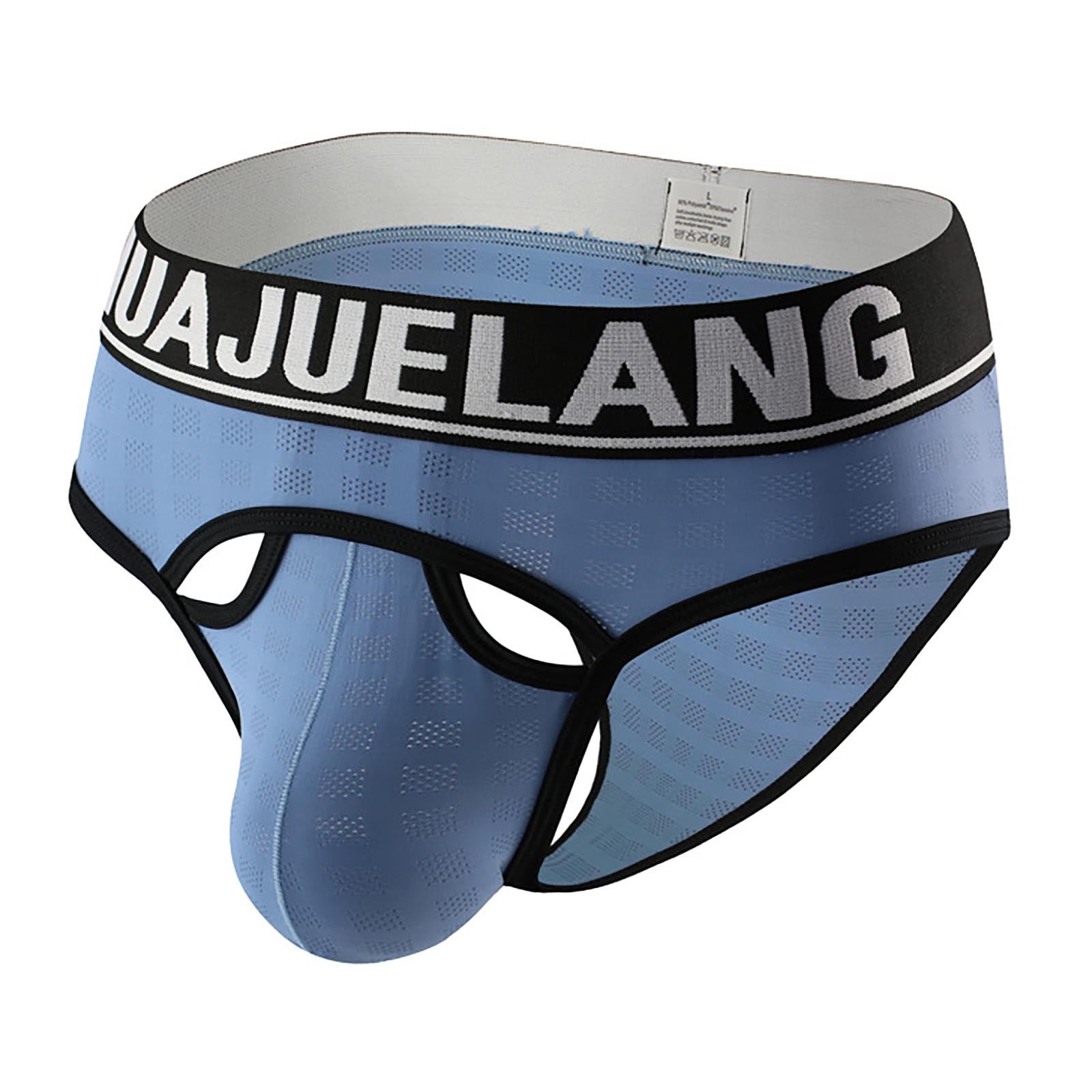 EHTMSAK Men's Male Supporters Briefs Jockstrap Athletic Jock Strap