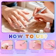 thumbnail image 6 of RAGUPEL 6Pcs Nail Liner Brush Includes Sizes 5/7/9/11/20/25mm Nail Art Brush The Non-Slip Grip Design Makes It Simple to Use Nail Art Tools Thin Nail Art Brush, 6 of 7
