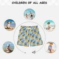 thumbnail image 6 of FORMRS Boys Swim Trunks Quick Dry Mesh Liner Boardshorts Sizes XS-XL, Pineapple Pattern, 6 of 7