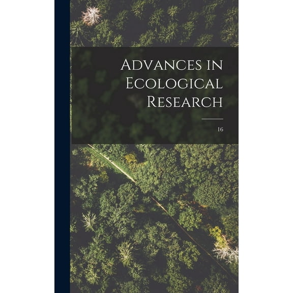 Advances in Ecological Research; 16, (Hardcover)