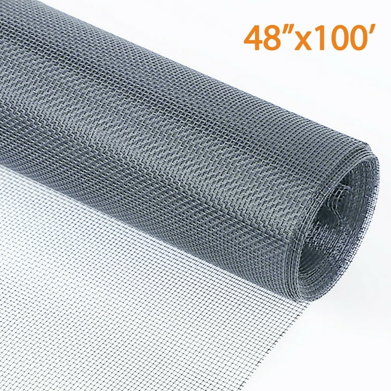 Window Screen 48x100 Charcoal Color Adjustable Croatia