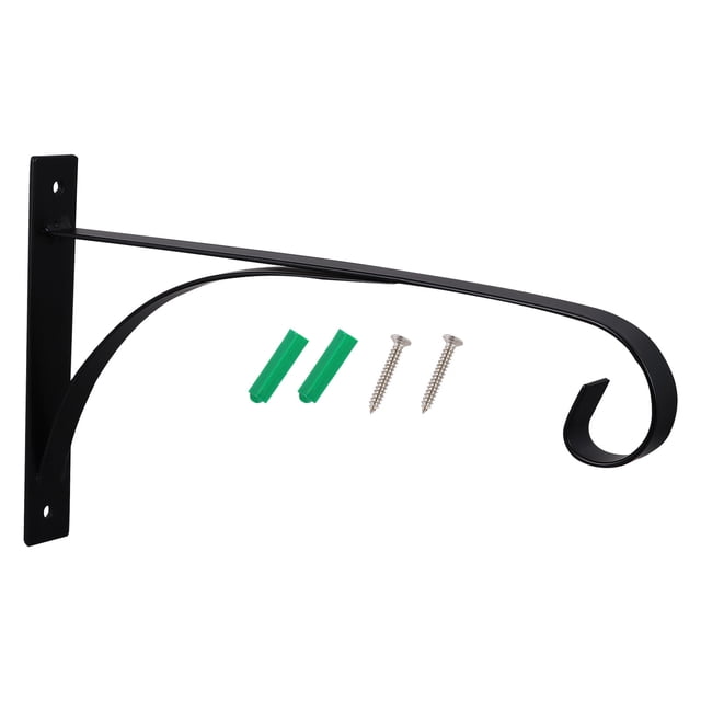 WASHWEPE 1Ud Soporte De Pared Negro Para Colgar Plantas Con Y Duradero