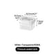 thumbnail image 3 of Xihbxyly Tanque de Almacenamiento a Presión, Recipiente Hermético para Alimentos, Sello Mecánico, Diseño de Vertido Fácil, Conservación de Frescura, Larga Duración, Sin Bpa, Apto para Refrigerador/Co, 3 of 4