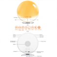 thumbnail image 2 of Wake Up Light Sunrise Sunset Alarm Clock Colorful Lights Natural Sounds Aid Bedside Lamp UK Plug, 2 of 5
