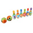 thumbnail image 1 of Juguete De Bolos Para Niños Pequeños, Juego De Juguetes De Bolos Suaves Para Niños, Interesante Algodón De PU Para Interiores De 2 A 4 Años ANGGREK Otros Deportes, 1 of 8
