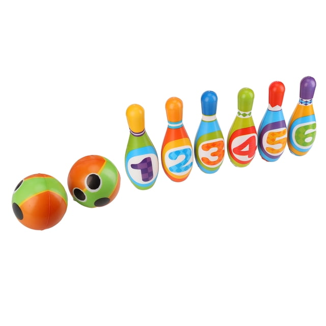 Juguete De Bolos Para Niños Pequeños, Juego De Juguetes De Bolos Suaves Para Niños, Interesante Algodón De PU Para Interiores De 2 A 4 Años ANGGREK Otros Deportes