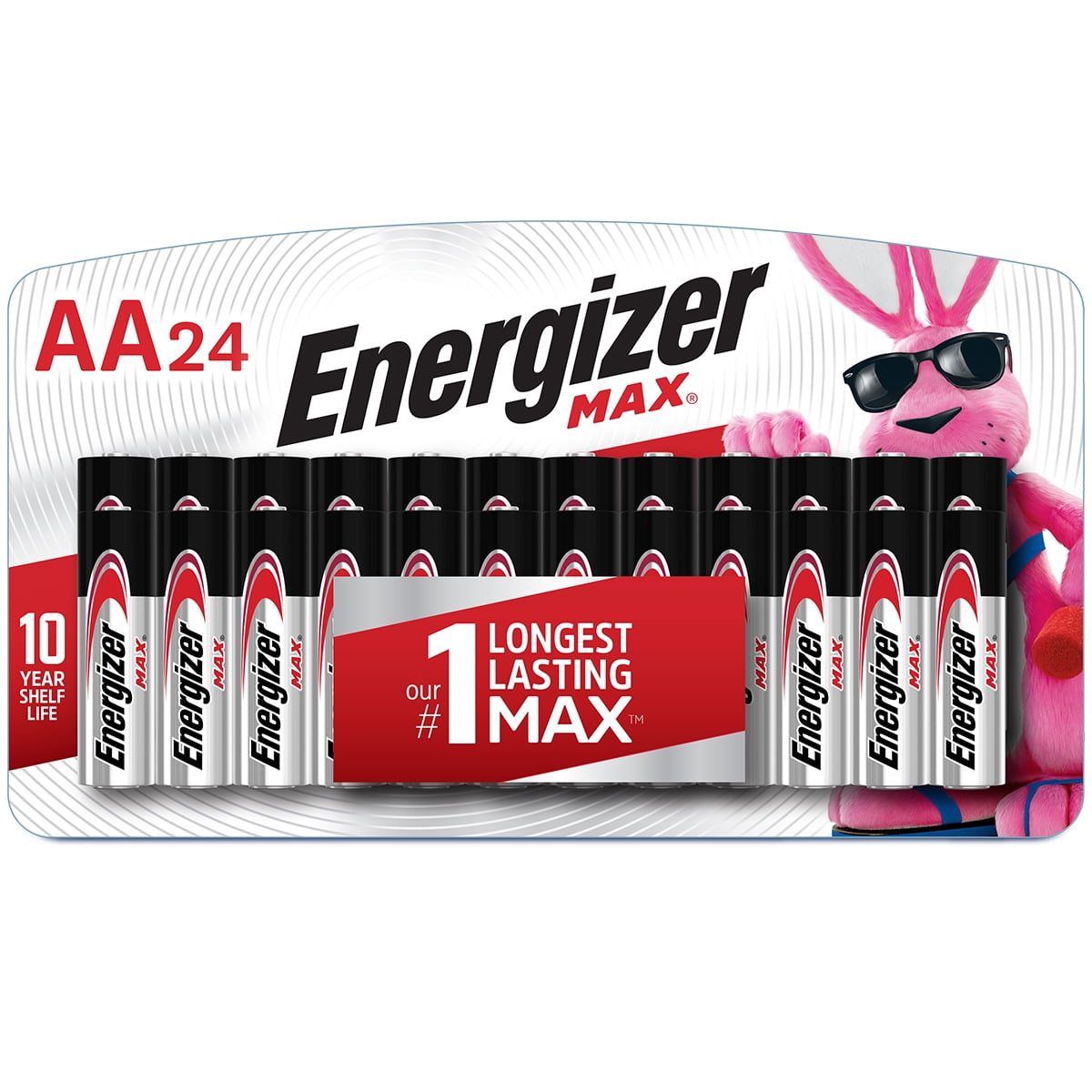 Energizer MAX AA Batteries, Alkaline Double A Batteries (24 Pack