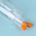 thumbnail image 5 of CIMAXIC Party 100Pcs Plastic Clear Test Tube for Scientific Experiments Party Candy Storage with Cap(Random Color),2.95"X0.47"X0.47", 5 of 5