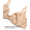 thumbnail image 3 of Sostén INLYRIC Inbarely Plus Demi con Aro y Sin Relleno 40E Beige, 3 of 6