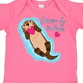 thumbnail image 4 of Inktastic Otter-ly in Love-otter with Heart Boys or Girls Baby Bodysuit, 4 of 5