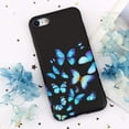thumbnail image 2 of Butterfly Case for iPhone 6 Plus iPhone 6S Plus Case Cute Butterfly Pattern Design Girls Women Slim Case Soft TPU Rubber Silicone Shockproof Protective Cover for iPhone 6 Plus/6S Plus, Blue, 2 of 7