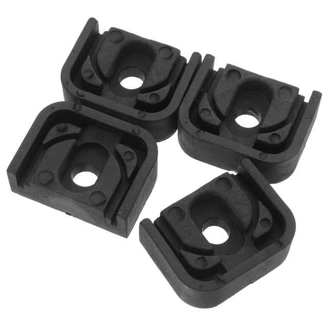Almohadillas antivibración para aire acondicionado, almohadillas a prueba de golpes para aire acondicionado, almohadillas de goma, 4 Uds.