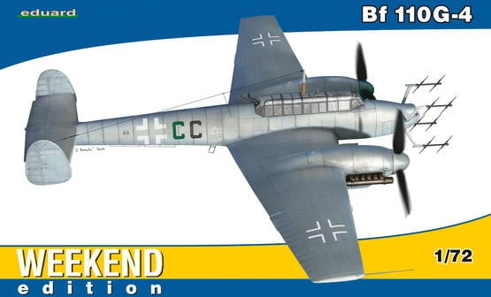 Wkd Edition Plastic Kit 1/72 Bf110C Fighter 8591437488414 