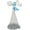 10FT Radius, variant on Lucky Monet 10/12/13.3/15ft Radius Large American Saltwater Fishing Cast Net for Bait Trap Fish, Easy Throw Thicken Nylon Line w/Upgraded Steel Chain Sinker, 5/8 Inches Mesh Size