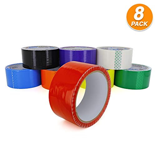 Emraw Sealing Multi Colored Packing Tape Durable Indoor Outdoor Girls