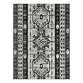 thumbnail image 3 of Unique Loom Portland Collection Area Rug - Depoe (9' x 12' Rectangle Black and White/Black), 3 of 10