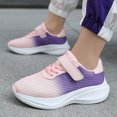 thumbnail image 6 of enyan Toddler Light Up Shoes Boys Girls Breathable Luminous Tennis Sneakers for Outdoor Sport Toddler Shoes,Pink,Size 13, 6 of 7