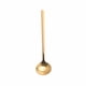 thumbnail image 1 of Bearachild Cuchara para mezclar té y café de acero inoxidable de 13 cm, cuchara para cóctel, helado, sopa, hogar, cucharadita Juegos de servir café y té oro, 1 of 5