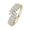 Gold, variant on Olive Leaf Diamond Rings Fashion Zrconia Ring Ladies Jewelry Engaged Ring